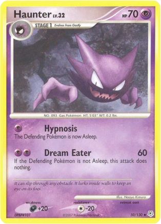 Haunter 050/130 - Reverse Holofoil Diamond and Pearl