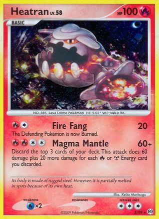 Heatran 003/99 - Reverse Holofoil Arceus