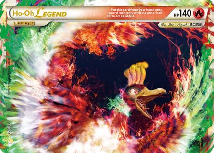 Ho-Oh Legend (Top) 111/123 - Holofoil HeartGold SoulSilver