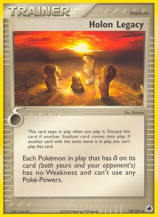 Holon Legacy 074/101 - Reverse Holofoil Dragon Frontiers