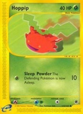 Hoppip 112/165 - Reverse Holofoil Expedition