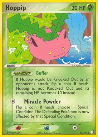Hoppip 057/109 - Reverse Holofoil Team Rocket Returns