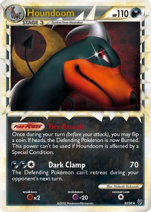 Houndoom (Prime) 082/90 - Holofoil Undaunted