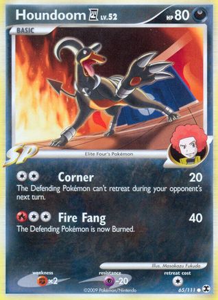 Houndoom E4 065/111 - Reverse Holofoil Rising Rivals