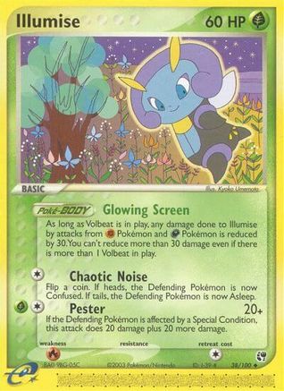 Illumise 038/100 - Reverse Holofoil Sandstorm