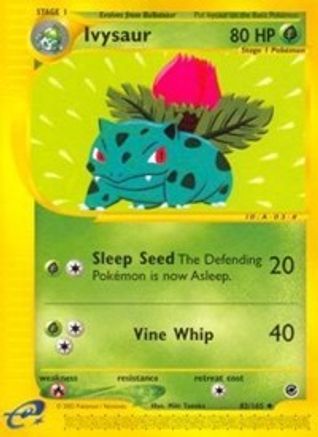 Ivysaur 082/165 - Reverse Holofoil Expedition