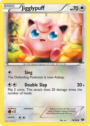 Jigglypuff 078/99 - Reverse Holofoil Next Destinies