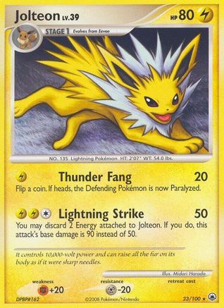 Jolteon 023/100 - Reverse Holofoil Majestic Dawn