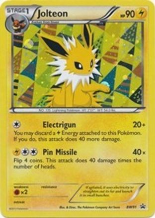 Jolteon BW91 - Holofoil Black and White Promos