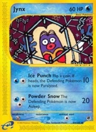 Jynx 083/165 - Reverse Holofoil Expedition