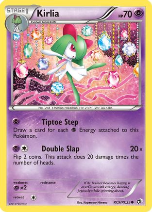 Kirlia RC9/RC25 - Holofoil Legendary Treasures Radiant Collection