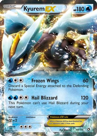 Kyurem EX 044/113 - Holofoil Legendary Treasures
