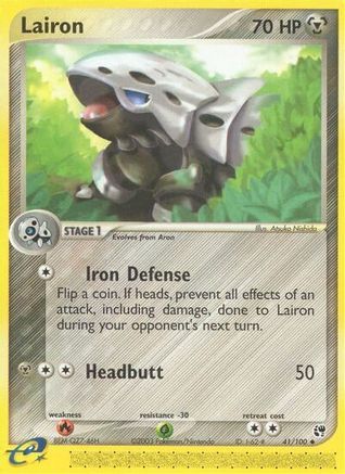 Lairon - Reverse Holofoil Sandstorm