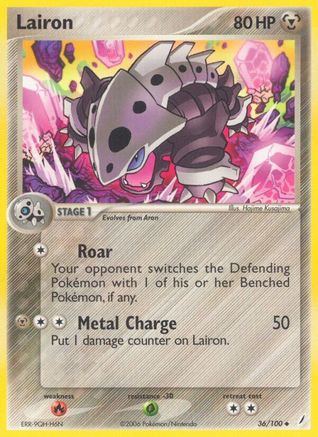 Lairon 036/100 - Reverse Holofoil Crystal Guardians