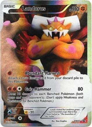 Landorus BW43 - Holofoil Black and White Promos