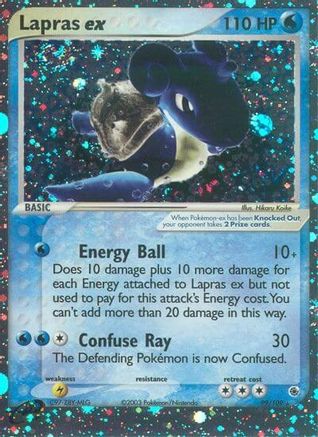 Lapras ex 099/109 - Holofoil Ruby and Sapphire