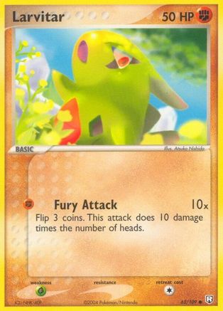 Larvitar 062/109 - Reverse Holofoil Team Rocket Returns