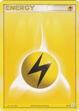 Lightning Energy (Minun) 012 EX Trainer Kit 2 Plusle & Minun