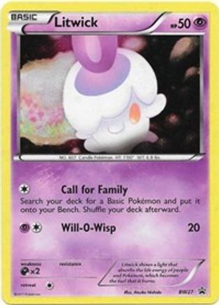 Litwick BW27 - Holofoil Black and White Promos
