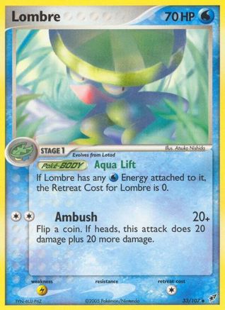 Lombre 033/107 - Reverse Holofoil Deoxys