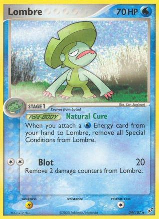 Lombre 034/107 - Reverse Holofoil Deoxys