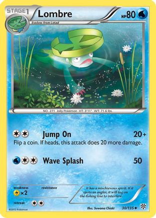 Lombre 030/135 - Reverse Holofoil Plasma Storm