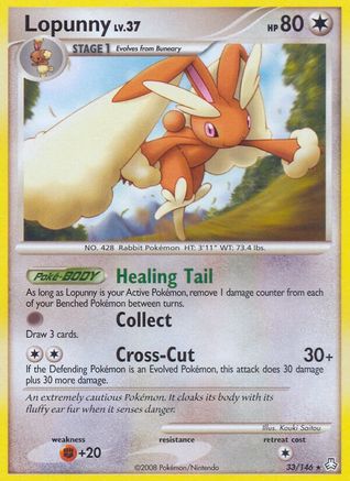 Lopunny 033/146 - Reverse Holofoil Legends Awakened