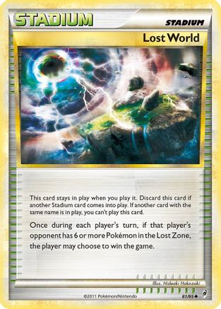 Lost World 081/95 - Reverse Holofoil Call of Legends