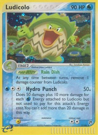 Ludicolo 007/100 - Holofoil Sandstorm