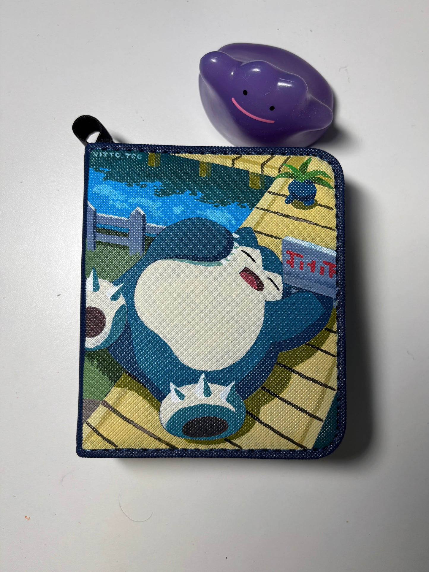 Snorlax - Custom 1 Pocket Ringed Binder