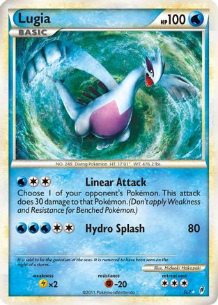 Lugia (Shiny) SL7 - Holofoil Call of Legends