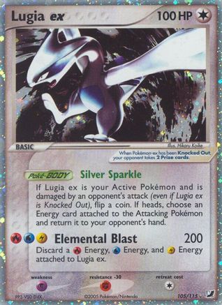 Lugia ex 105/115 - Holofoil Unseen Forces