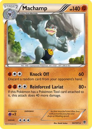 Machamp 050/101 - Reverse Holofoil Plasma Blast