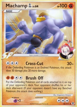 Machamp GL 046/111 - Reverse Holofoil Rising Rivals