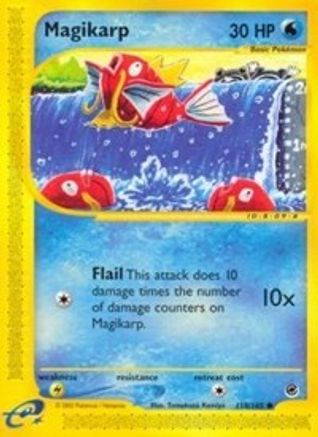 Magikarp 118/165 - Reverse Holofoil Expedition