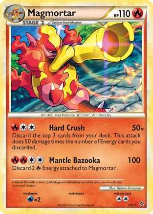 Magmortar 002/95 - Holofoil Unleashed