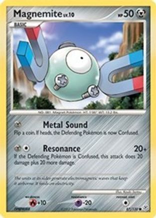 Magnemite 087/130 - Reverse Holofoil Diamond and Pearl