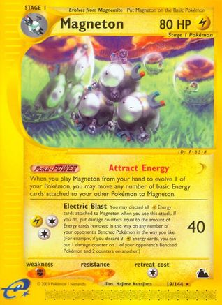 Magneton 019/144 - Reverse Holofoil Skyridge