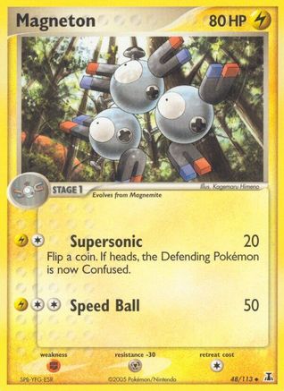 Magneton 048/113 - Reverse Holofoil Delta Species