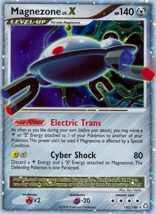 Magnezone LV.X 142/146 - Holofoil Legends Awakened