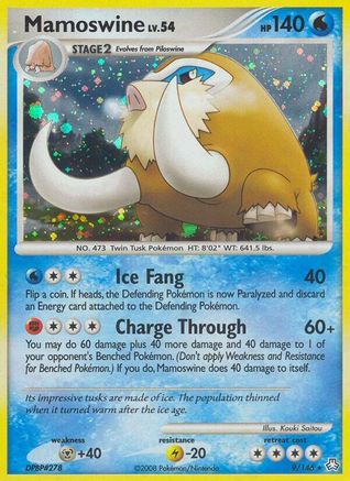 Mamoswine 009/146 - Holofoil Legends Awakened