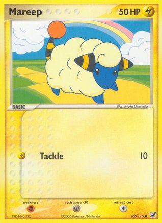 Mareep 062/115 - Reverse Holofoil Unseen Forces