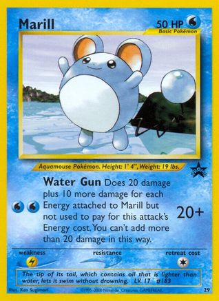Marill 029/53 WoTC Promo