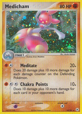 Medicham 010/101 - Holofoil Hidden Legends