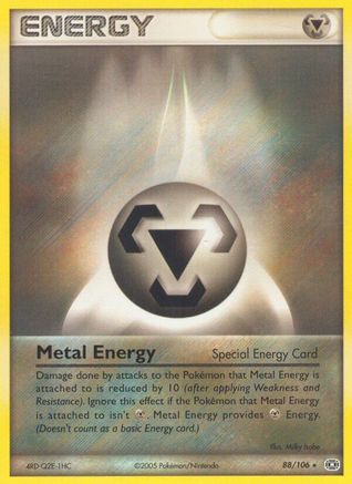 Metal Energy (Special) 088/106 - Reverse Holofoil Emerald