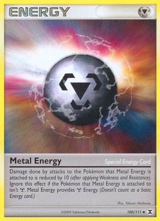 Metal Energy (Special) 100/111 - Reverse Holofoil Rising Rivals