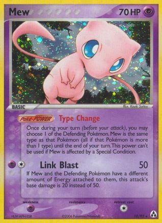 Mew 010/92 - Holofoil Legend Maker