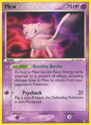 Mew 004/017 POP Series 4