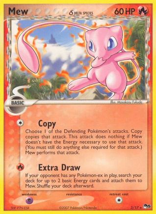 Mew (Delta Species) 003 - Holofoil POP Series 5