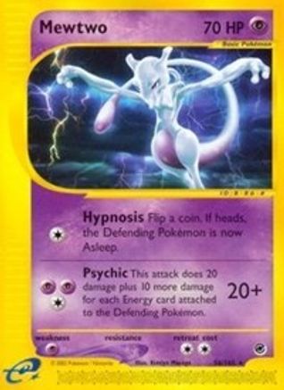 Mewtwo 056/165 - Reverse Holofoil Expedition